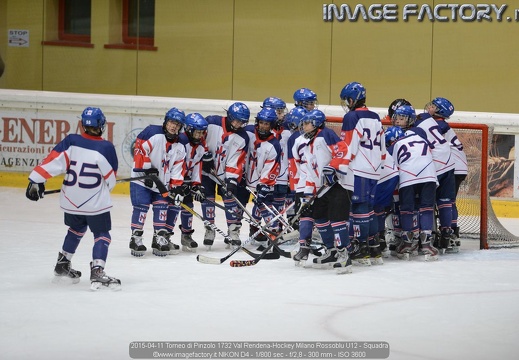 2015-04-11 Torneo di Pinzolo 3 Val Rendena-Hockey Milano Rossoblu U12 (3-0)